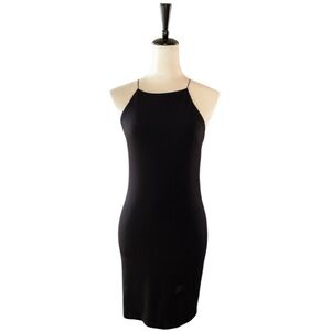Forever 21 black midi dress. Size:S